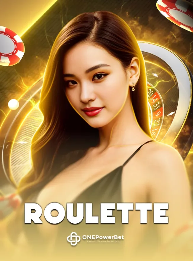 ภาพโต๊ะรูเล็ตถ่ายทอดสด สตูดิโอ ONEPowerBet